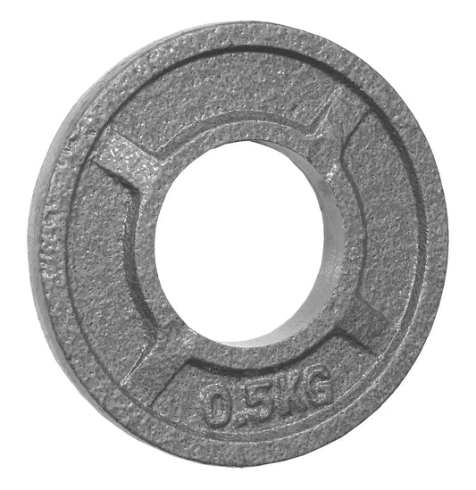 Gewichtsscheibe Guss | 50/51 mm | mit Griffe | 0,5 Kg - 40 Kg |