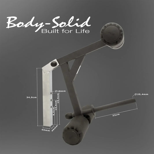 Body Solid | Beinbeuger-Beinstrecker Aufsatz | Erweiterung | GLDA-1 |