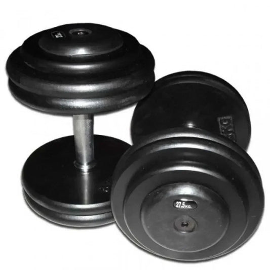 Guss Kompakt-Hantelsatz | 2Kg - 70 Kg | Kurzhanteln | 2kg Abstufung |