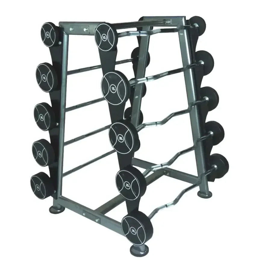 PU Langhantel | 5 - 60 Kg | Vollstahl | PU- Polyurethan | 5 Kg Abstufung |