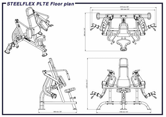 Plate-Load | Trizepsmaschine | isolateral| | Trizepsdrücken | PLTE |
