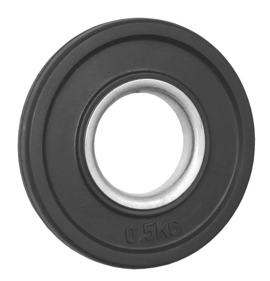 gummierte Hantelscheiben | 50/51 mm | mit Griffe | 0,5 Kg - 40 Kg |