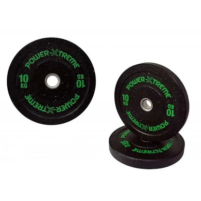 Bumper Plates | farbcodiert | 50 mm | Gummi-Granulat | 5 Kg - 25 Kg |