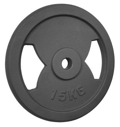 Gewichtsscheiben | Gusseisen | 30/31 mm | mit Griffen | 5 Kg - 20 Kg |
