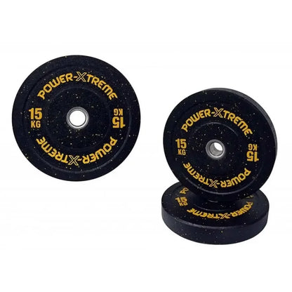 Bumper Plates | farbcodiert | 50 mm | Gummi-Granulat | 5 Kg - 25 Kg |