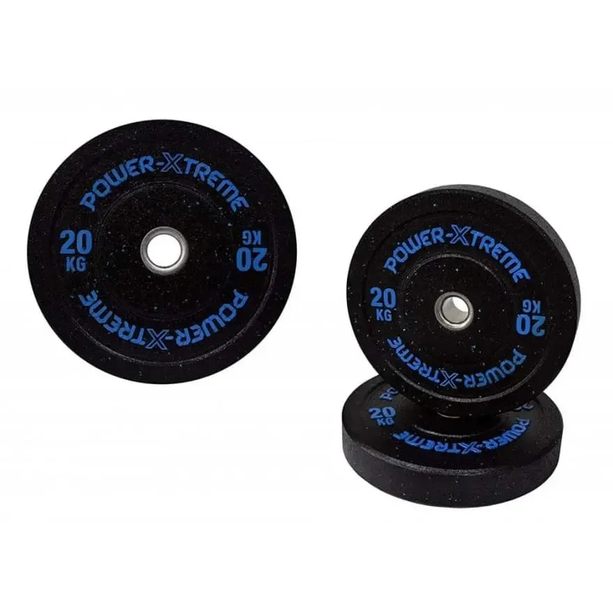 Bumper Plates | farbcodiert | 50 mm | Gummi-Granulat | 5 Kg - 25 Kg |