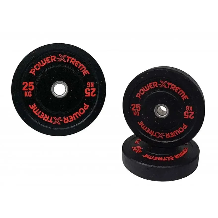 Bumper Plates | farbcodiert | 50 mm | Gummi-Granulat | 5 Kg - 25 Kg |