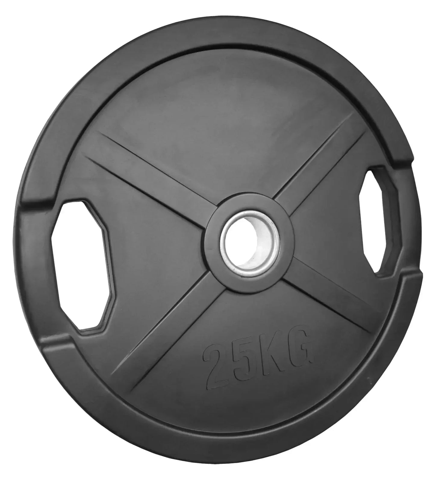 gummierte Hantelscheiben | 50/51 mm | mit Griffe | 0,5 Kg - 40 Kg |