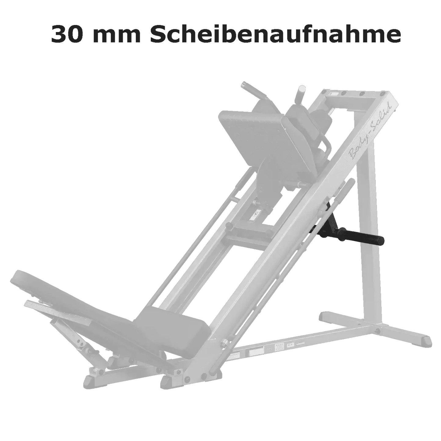 Body Solid | Beinpresse | Hackenschmidt | 45 Grad | 2in1 | GLPH-1100B |
