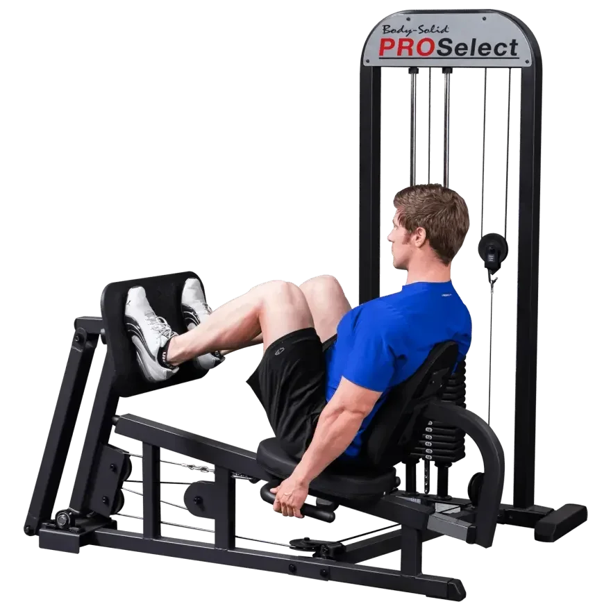 Body Solid | Beinpresse mit Steckgewichte | Wadenheben | GLP-STK |