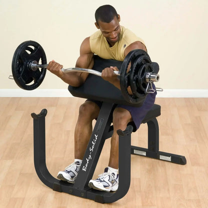 Body-Solid | Curlbank | Scott-Curl | GPCB-329B | Black Edition |