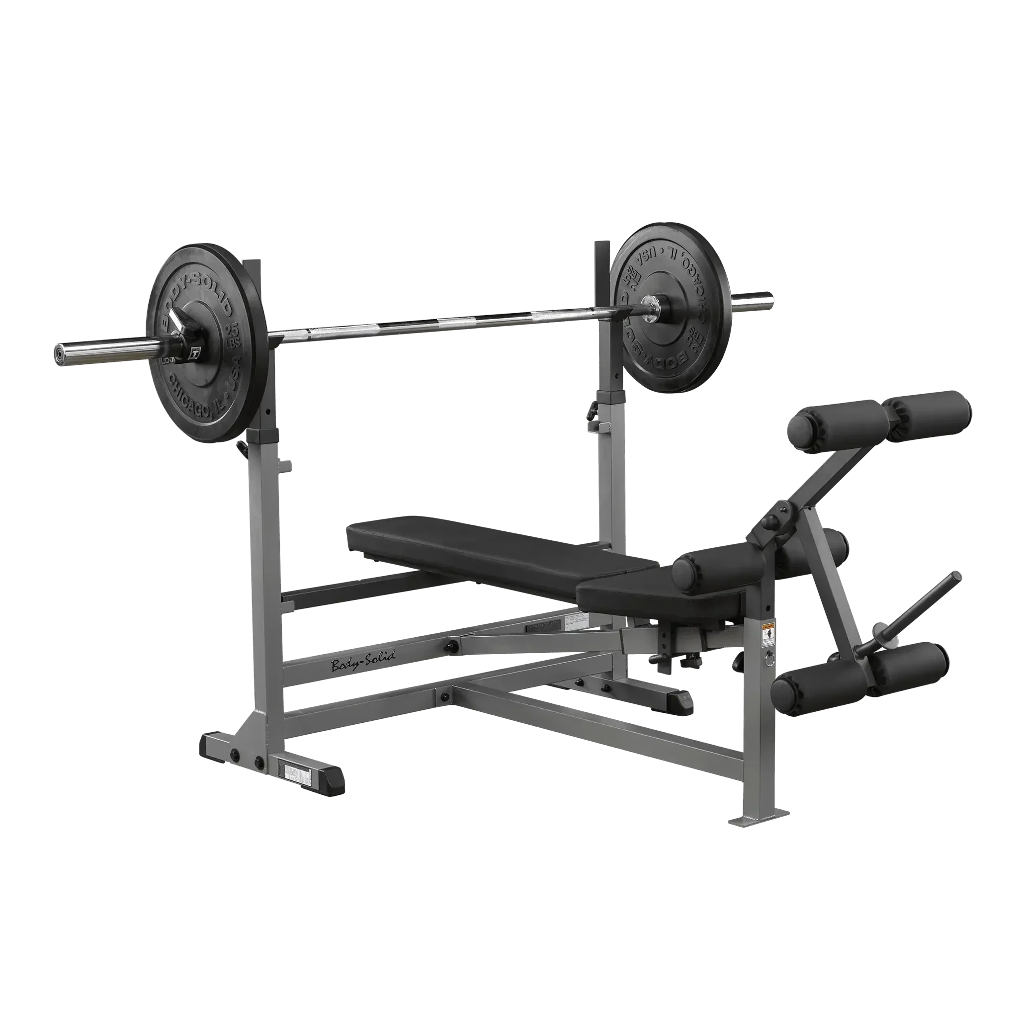 Body Solid | Drückerbank Combo | Hantelbank mit Ablage | GDIP-46L |