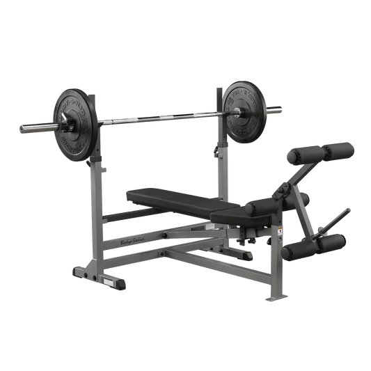 Body Solid | Drückerbank Combo | Hantelbank mit Ablage | GDIP-46L |