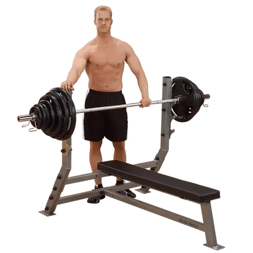 Body Solid | Flachbank | Hantelbank mit Ablage | SFB-349 |