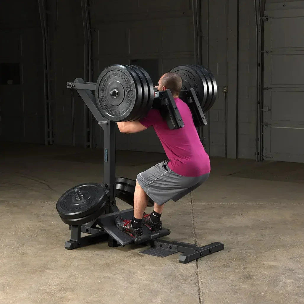 Body Solid | Kniebeugenmaschine | Wadenmaschine | GSCL-360B |