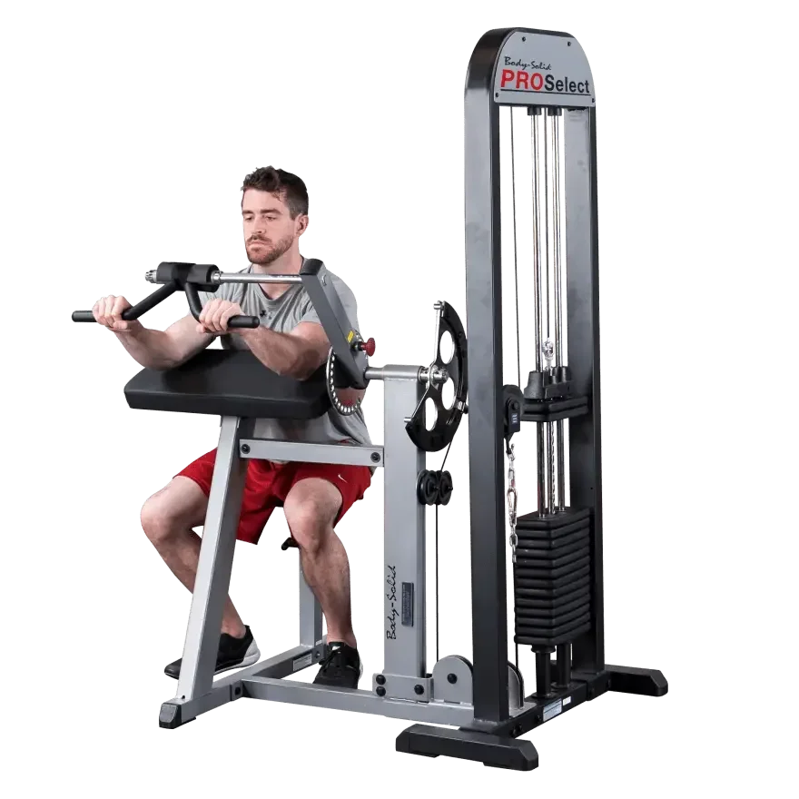 Body Solid | Bizeps- Trizepsmaschine | mit Steckgewichten | GCBT-STK |