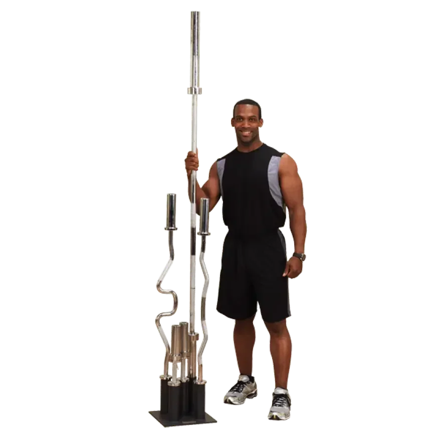Body Solid | vertikaler Langhantelständer | für 5 Hanteln | GOBH-5 |