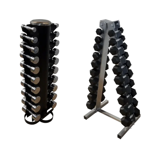 Chrom-Hantelsatz 1-10 Kg | Hex-Hantelsatz 1-10kg | in 1kg Abstufung |