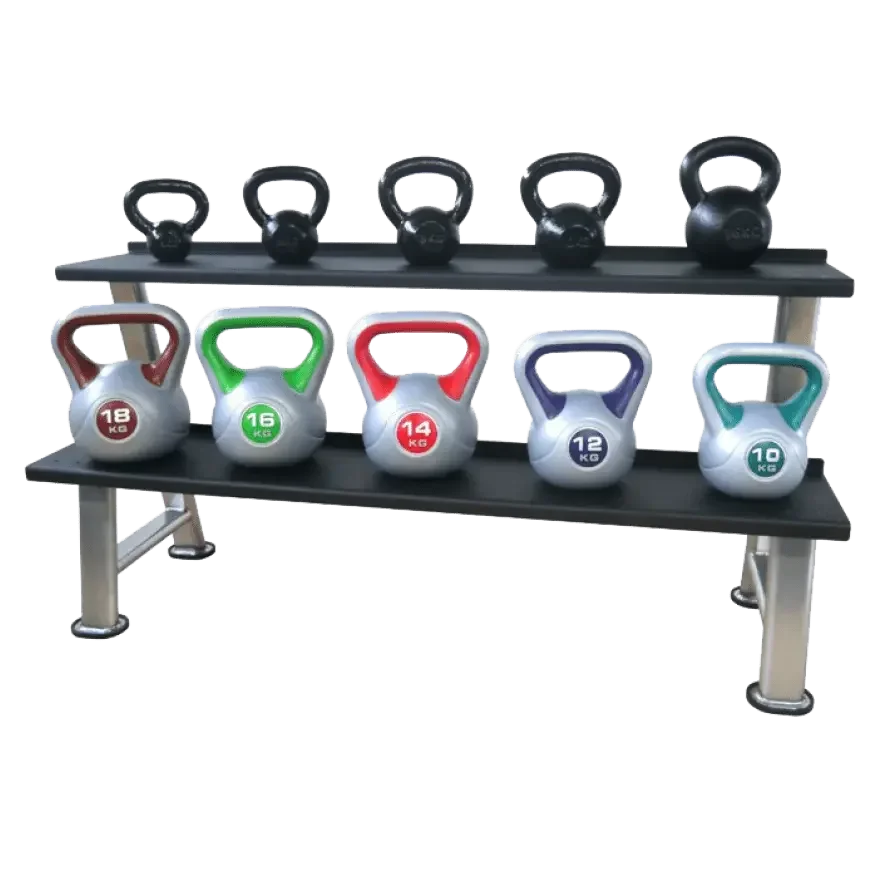 Kettlebell-Regal | 300 Kg Belastbarkeit | Kettlebell-Rack | KB-Rack |