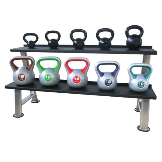 Kettlebell-Regal | 300 Kg Belastbarkeit | Kettlebell-Rack | KB-Rack |