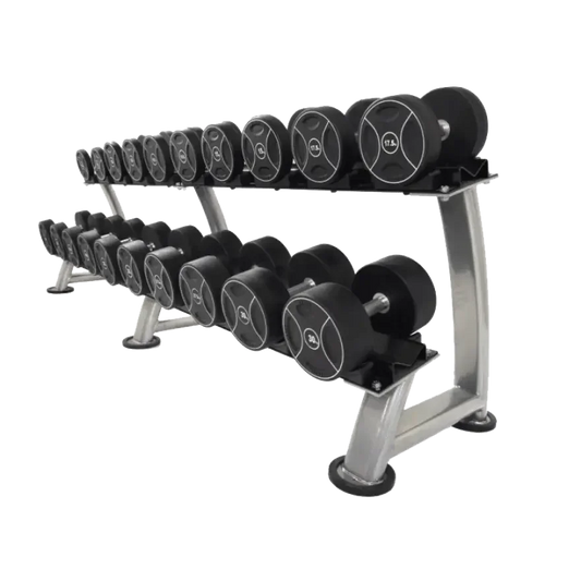 PU Hantel-Satz | 2,5Kg - 60Kg | PU Kompakt-Hanteln | 2,5Kg Abstufung |