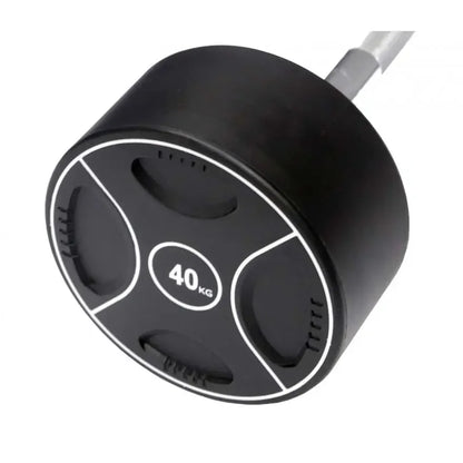 PU Langhantel | 5 - 60 Kg | Vollstahl | PU- Polyurethan | 5 Kg Abstufung |