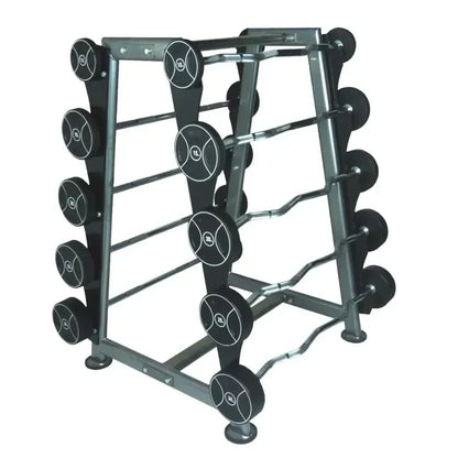 PU Langhantel | 5 - 60 Kg | Vollstahl | PU- Polyurethan | 5 Kg Abstufung |