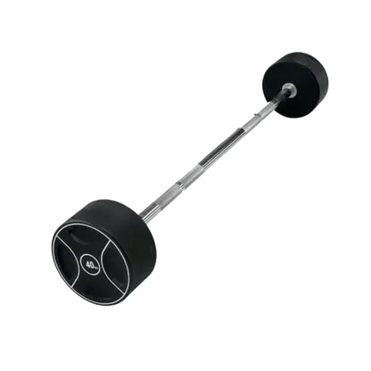 PU Langhantel | 5 - 60 Kg | Vollstahl | PU- Polyurethan | 5 Kg Abstufung |