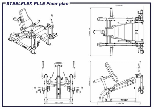 Plate-Load | Beinstrecker | Isolateral | Beintrainer | PLLE |