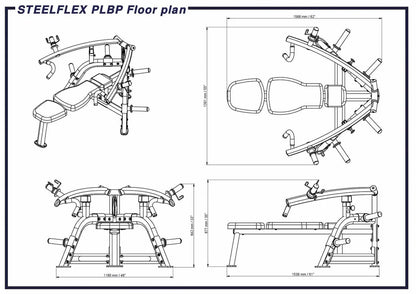 Plate-Load | Isolateral | Flache-Drückerbank | Flachbank | PLBP |
