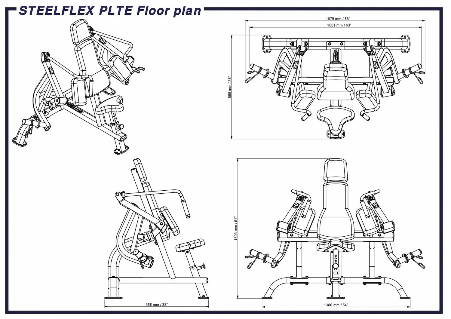 Plate-Load | Trizepsmaschine | isolateral| | Trizepsdrücken | PLTE |