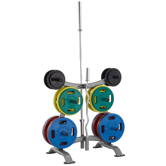 Steelflex | Hantelscheibenständer | Stangenhalter | Studio | NTR |