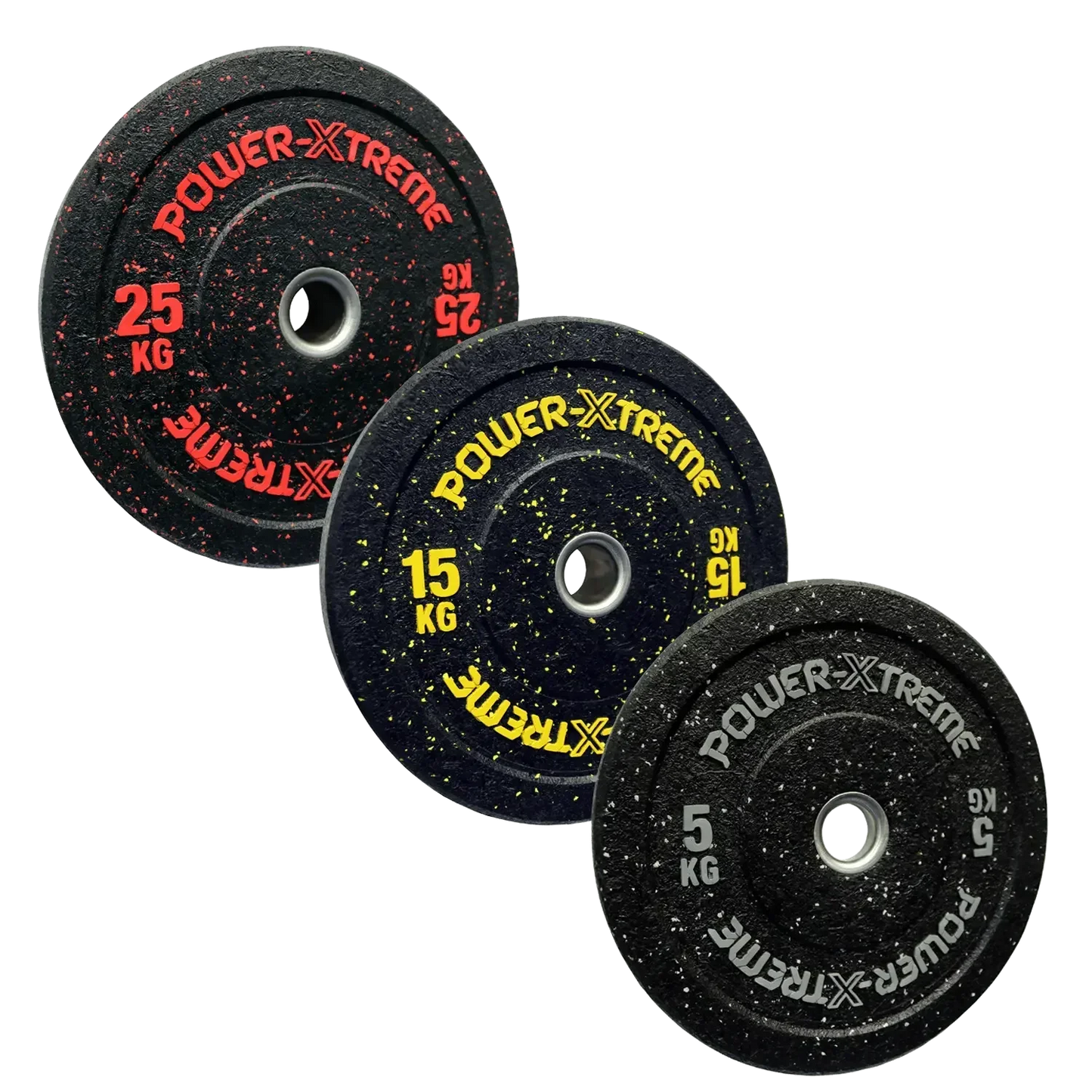 Bumper Plates | farbcodiert | 50 mm | Gummi-Granulat | 5 Kg - 25 Kg |