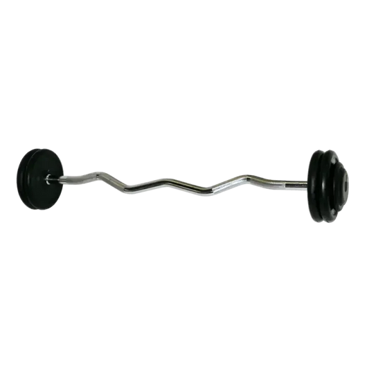 gummierter SZ-Hantelsatz | Profi | SZ-Hantel | 10 - 60 Kg | 2,5Kg Abstufung |